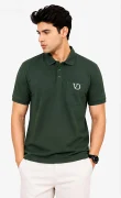 Men's Polo Collar T-Shirt with Pocket