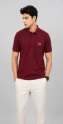 Men's Polo Collar T-Shirt with Pocket