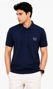 Men's Polo Collar T-Shirt with Pocket